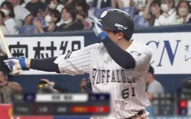 山下舜平大が6回4安打1失点6K快投で無傷の5勝目　茶野篤政6打点などでオリ快勝