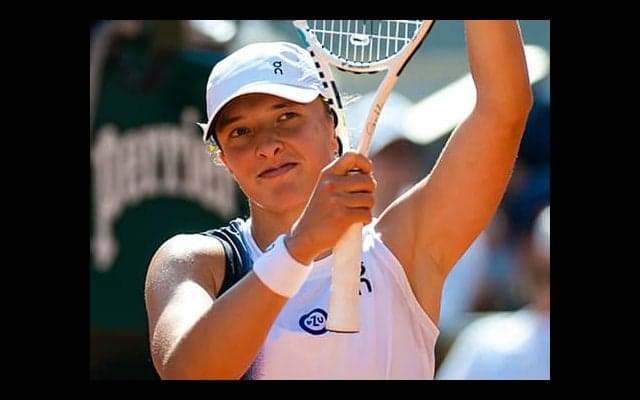  昨年全仏OP女王 5年連続3回戦  