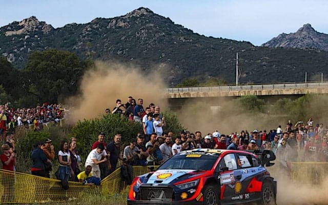 【WRC】第6戦ラリー・イタリア サルディニア初日　トヨタ勢トップは勝田貴元