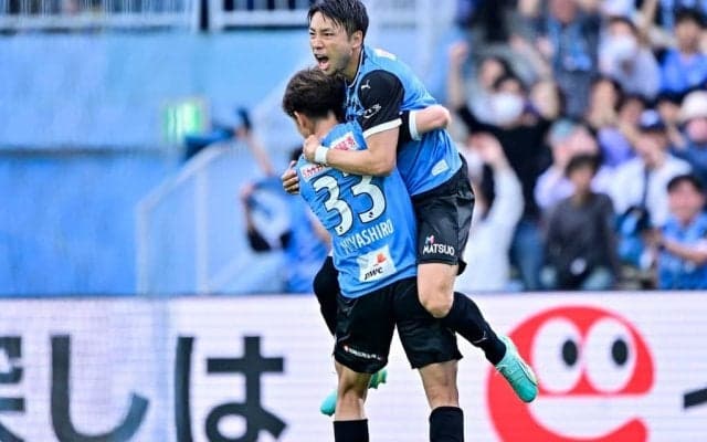 「大迫選手に負けたくない」川崎・小林悠が語る、首位神戸戦への意気込み。「良くなる感じしかしなかった」と、柏戦での左WG宮代大聖との初めての関係性も説明