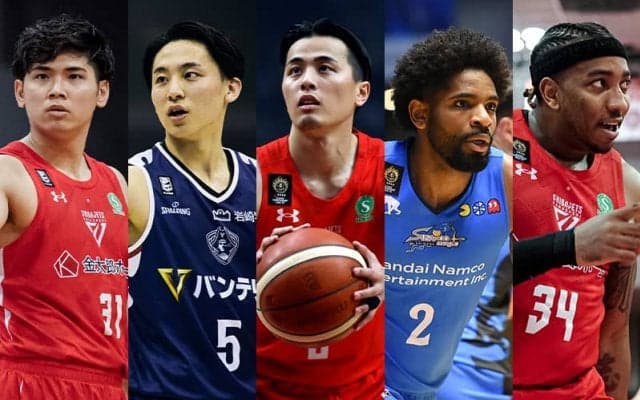 Bリーグがベスト5を発表…富樫勇樹が7年連続受賞、河村勇輝は初選出
