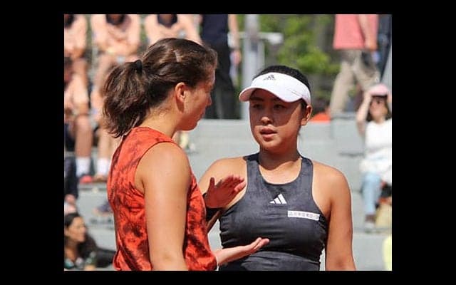  1回戦大金星の穂積ペア 全仏OP敗退 