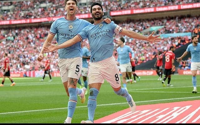 ギュアンドアン2発のシティが決勝史上初のマンチェスターダービー制す！　今季2冠目でCL決勝でのトレブル目指す《FAカップ》