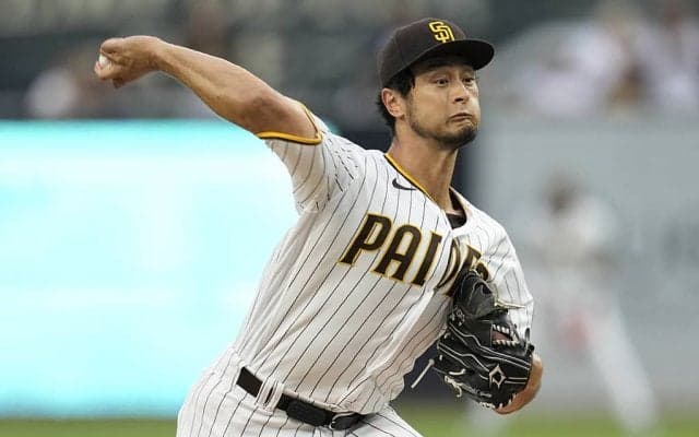 【MLB】ダルビッシュ有、日本人史上2人目のメジャー通算100勝に王手　7回9奪三振無失点の快投、鈴木誠也を2三振と圧倒