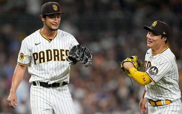 【MLB】ダルビッシュ、誠也と初対決「あ、鈴木君だ」　貫禄の2Kも「嫌だなと思いながら…」