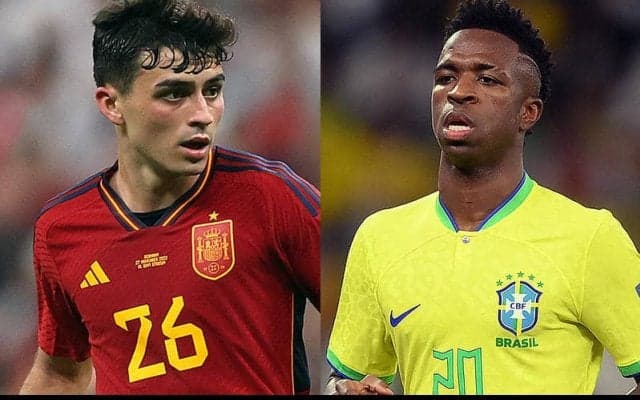 スペインとブラジルが来年3月に親善試合！　人種差別反対をスローガンに