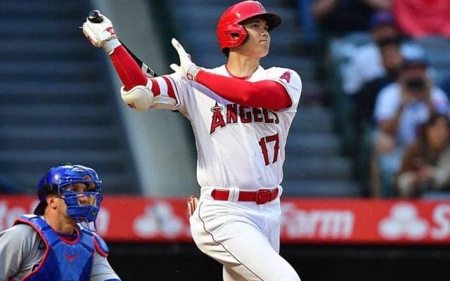 【MLB】大谷翔平、リーグ2位タイ16号で逆転勝利に貢献　3出塁で鈴木誠也との“初対決”制す