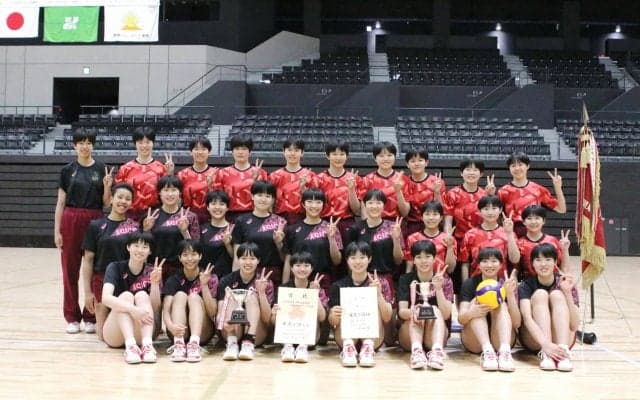 下北沢成徳高が3連覇 都大会に続き関東でも圧倒【第77回関東高等学校女子大会結果一覧】