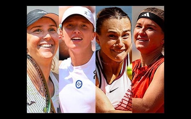 全仏OP女子4強出揃う