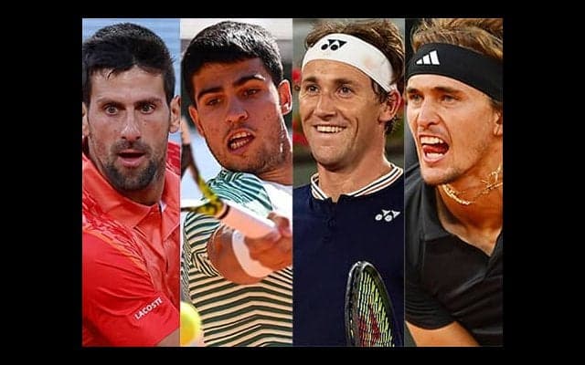 全仏OP 男子4強出揃う