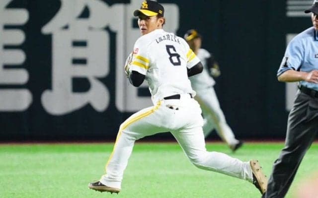 今宮の“2回転美技”が「たまらん」　岡本和真も呆然…安打阻止→爆肩発動「GGでいい」