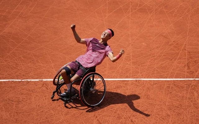 小田凱人、プロ転向の翌年に世界の頂点! 17歳1ヵ月で車いすテニスのグランドスラム優勝＆史上最年少で世界1位の快挙 [全仏オープン]