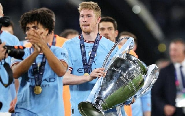 「壊れてしまった」ハムストリングの負傷でまたもCL決勝途中交代のデ・ブライネ、それでもCL制覇に「何と言って良いか分からない」