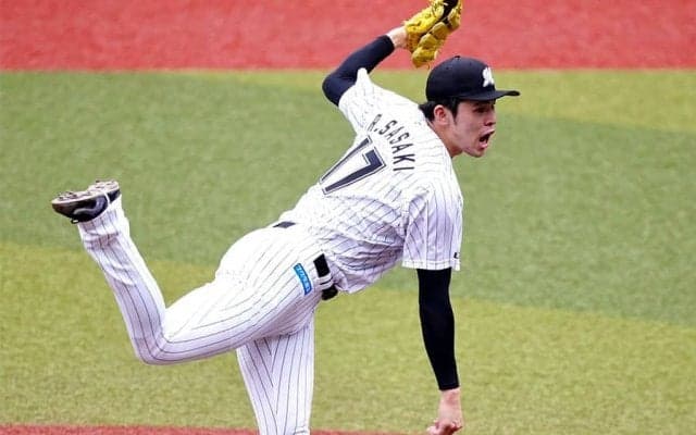 佐々木朗希が自己最速タイ165キロ　ピンチで衝撃の剛速球…本拠地初計測に騒然