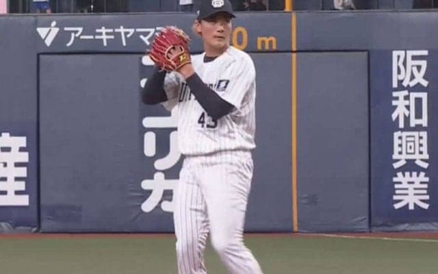 オリ高卒4年目の前佑囲斗がプロ初登板　DeNA主軸を相手に1回無失点の好投