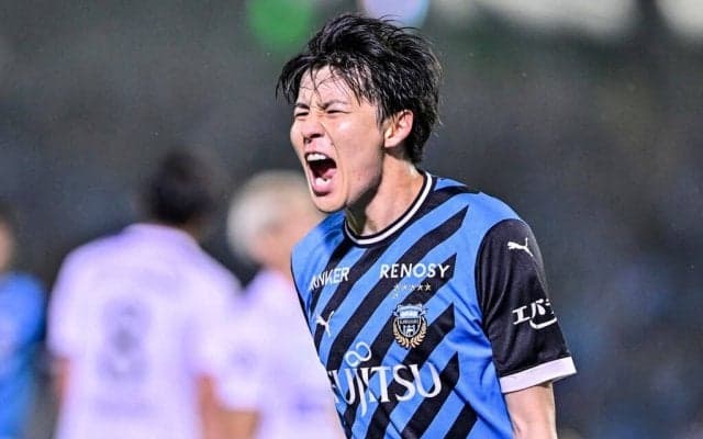 川崎MF脇坂泰斗が苦しんだ前半で意識したのは「前を向いて行くことと前を向けるポジショニングで受けること」…決勝ゴールは「思い切って打とうと瞬時に判断ができた」