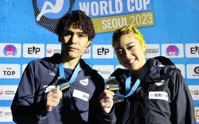 野中生萌が5年ぶり4度目のW杯優勝　男子は楢崎智亜が銀【ボルダーW杯2023 第2戦ソウル大会】