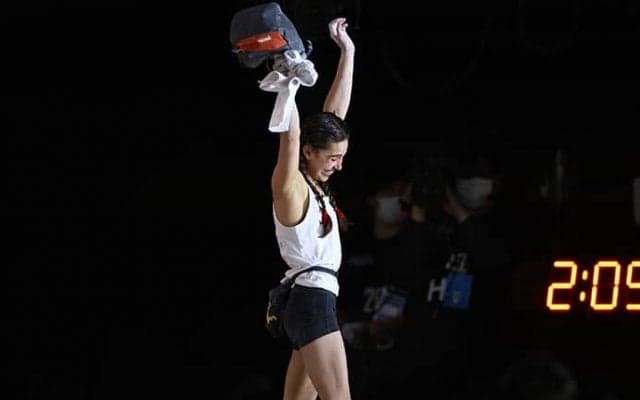 ブルック・ラバトゥ「支えてくれたみんなに感謝したい」【ボルダーW杯2023 第1戦八王子大会】女子決勝後の選手コメント