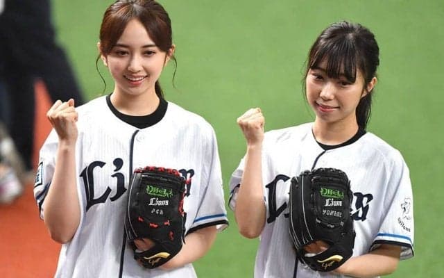 人気声優がピョンピョン投球「めちゃくちゃ可愛い」　ハーフパンツで天真爛漫「笑顔になる」