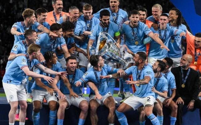 「涙でいっぱい」「私のチャンピオン」悲願のCL制覇で3冠達成のシティ、選手を支えたパートナーたちも祝福「言葉がないわ」