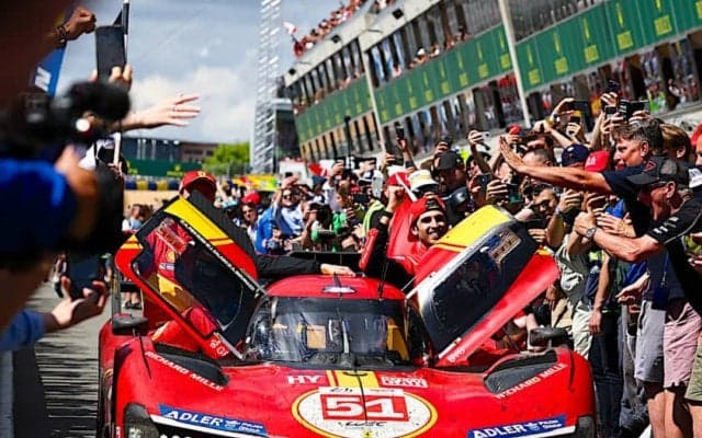【WEC】第4戦ル・マン24時間　雨、大クラッシュ…トヨタ6連覇ならず2位、フェラーリが100周年記念大会を制す
