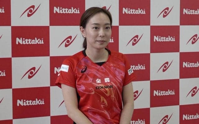 石川佳純 チャレンジ宣言「（車の）免許を取りたい。新しいチャレンジを始めたい」｜遊ぼう！学ぼう！卓球チャレンジ