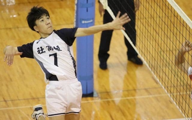 エースは石川祐希のフォームを日々研究 新人大会優勝の社は悔しい3位【インターハイ兵庫予選（男子）】