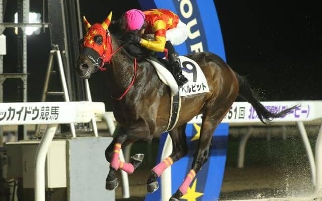 【門別・北海優駿結果】ベルピットが圧倒的人気に応えて圧勝！道営二冠達成