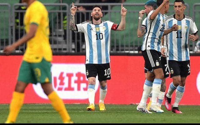 メッシが開始1分19秒のキャリア最速弾！　アルゼンチンがオーストラリアとのカタールW杯再戦に快勝《国際親善試合》