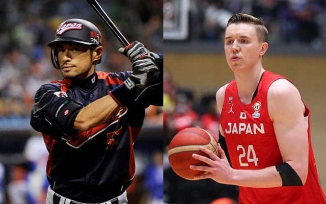 バスケ＆野球の日本代表が“夢の対面”…イチローファンのホーキンソン「一生の夢が叶った」
