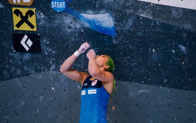 野中生萌が銅メダル獲得。年間ランキングは2位に【IFSCボルダーワールドカップ インスブルック】
