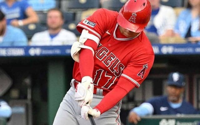 【MLB】大谷翔平の特大“バーベキュー弾”　衝撃打球に大混乱で連呼…米放送席「恐れ入った」