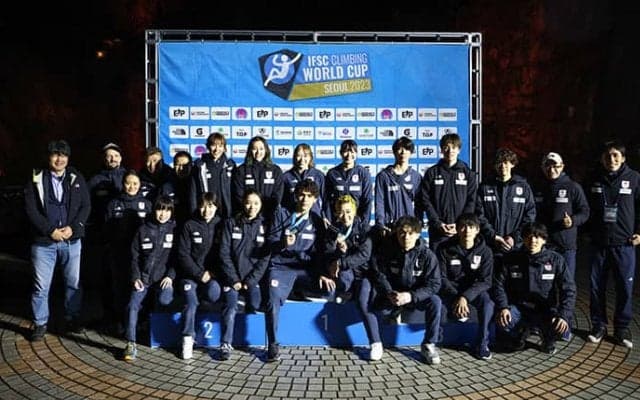 日本が9年連続でボルダー国別1位【ボルダーW杯2023 国別ランキング】