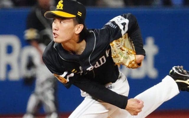 鷹ドラ2大津亮介が史上8人目の1球プロ初勝利　6回のピンチを脱する好リリーフ