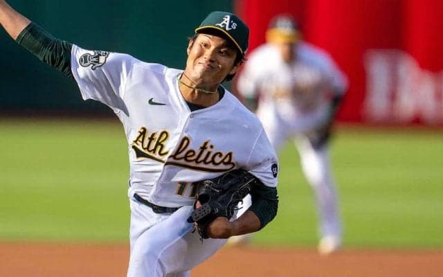 【MLB】藤浪晋太郎、最速164キロも回跨ぎで失点　3者凡退スタート＆昨季HR王から三振も