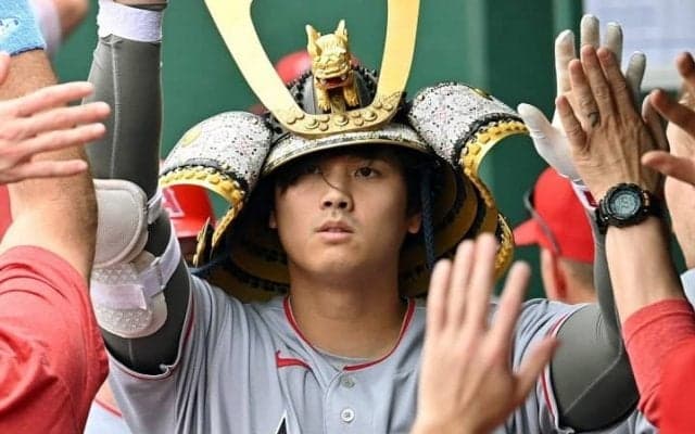 直近7戦6発、長打率は驚異の1.304！大谷翔平の「非現実的」な打撃に米メディアは愕然「健康である限りMVPは彼のもの」