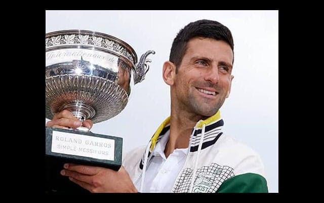  ジョコ 全仏OP回想「感謝」 