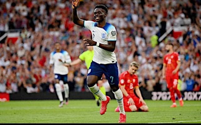 攻撃陣爆発のイングランド、北マケドニアを7発粉砕で4連勝！《ユーロ2024予選》