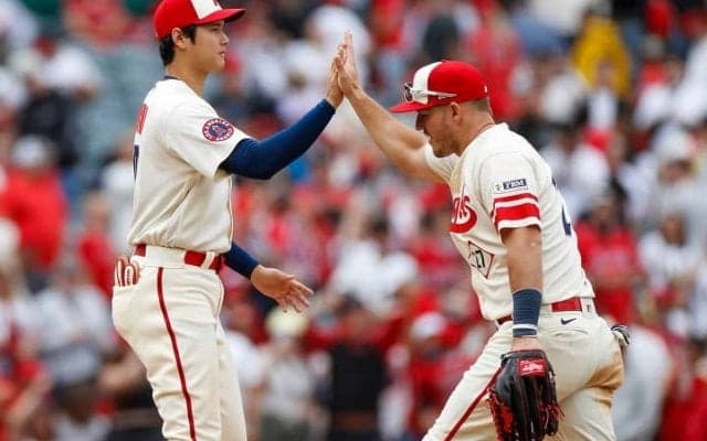 大谷翔平とトラウトの「トラウタニ弾」は通算28回目でチーム歴代２位　敵将は２人のスターに脱帽「球界最高の打者の２人だ」