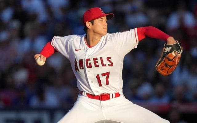 【MLB】大谷翔平、4戦ぶりの2桁奪三振　今季5度目、初のドジャース戦で1失点の快投披露