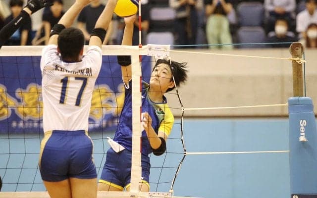 大阪国際滝井・大阪国際が2年ぶりの本戦へ 切磋琢磨する2年生スパイカーが躍動 【インターハイ大阪予選（女子）】