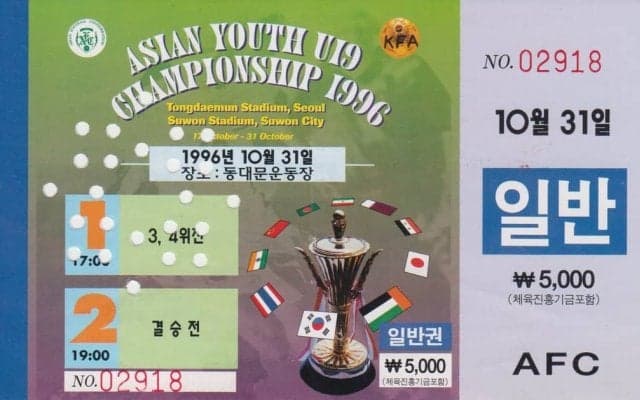 1996年アジアユース選手権の凍てつく夜【取材で訪れた韓国をアウェイに変える危険な行為】(1)