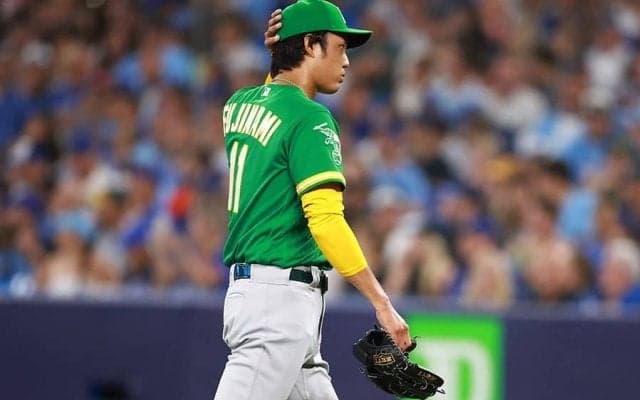 【MLB】藤浪晋太郎が7敗目　160キロ超連発＆無四球も…先発で1回持たず2失点、防御率10.57に