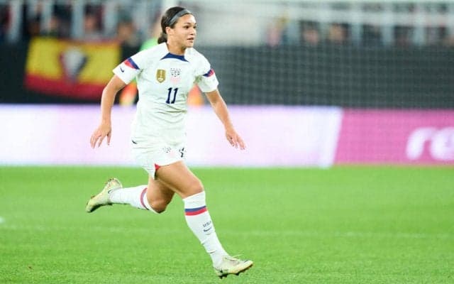 モーガン、ラピノーだけじゃない！昨季NWSLのMVP、アメリカ22歳FWが女子W杯へ向け好調維持