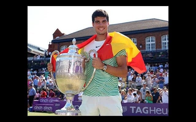 世界1位奪還しウインブルドンへ