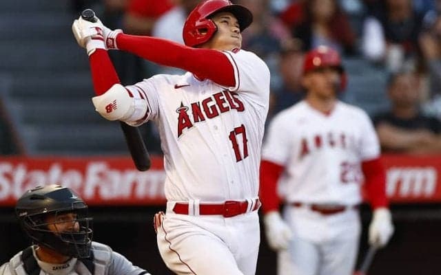 大谷特大２６号に「信じられない！」と地元局も反応　新ライバルとの競演アーチ合戦で意地を示す