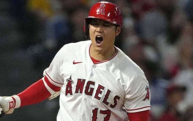 【MLB】“大声サイレン”に「投手がビクッてなってる」　打った瞬間の大谷警報「優しい」