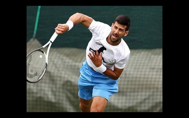 王者ジョコ 例年通り“ぶっつけ本番”