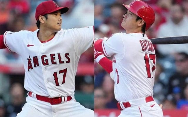 【MLB】大谷翔平、7勝目＆初の二刀流マルチHR　27、28号でキング独走…異次元の投打フル回転