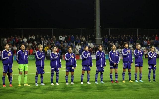 長谷川唯や長野風花ら9選手がジャケット姿！アディダス社員総出でなでしこを激励